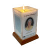 Christian Square Candle