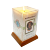 Natural Light Square Candle