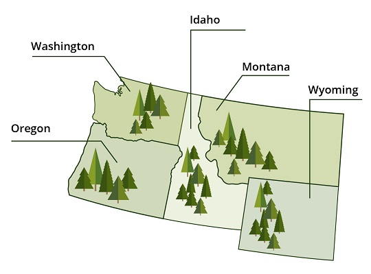 US Pacific Northwest